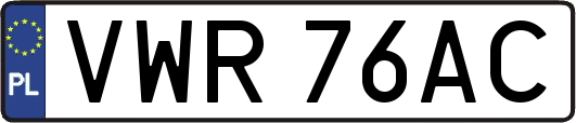VWR76AC