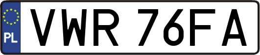 VWR76FA