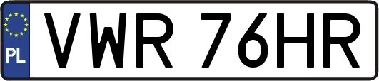 VWR76HR