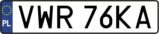 VWR76KA