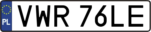 VWR76LE