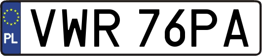 VWR76PA