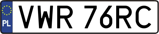 VWR76RC