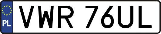 VWR76UL