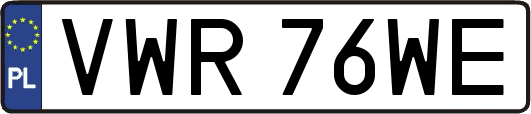 VWR76WE