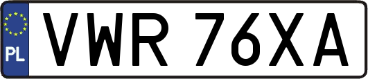 VWR76XA