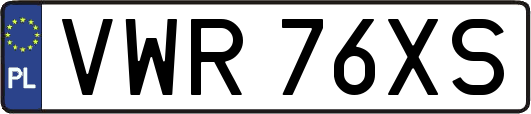 VWR76XS