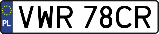 VWR78CR