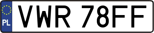 VWR78FF