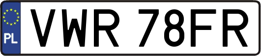 VWR78FR