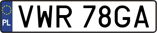 VWR78GA