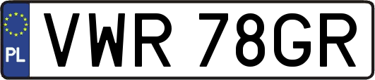 VWR78GR