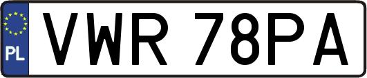 VWR78PA