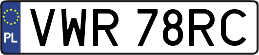 VWR78RC