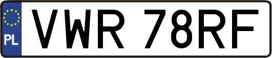 VWR78RF