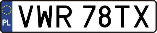 VWR78TX