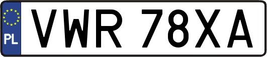 VWR78XA