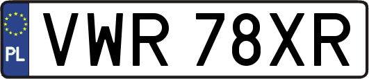 VWR78XR
