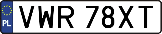 VWR78XT