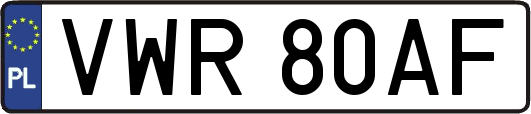 VWR80AF
