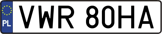 VWR80HA