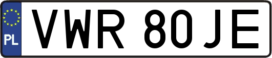 VWR80JE