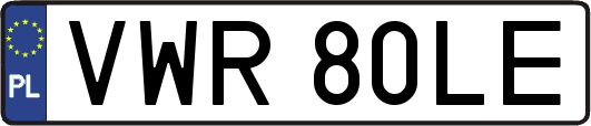 VWR80LE