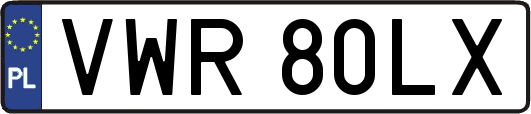 VWR80LX