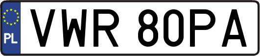VWR80PA