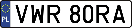 VWR80RA