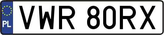 VWR80RX