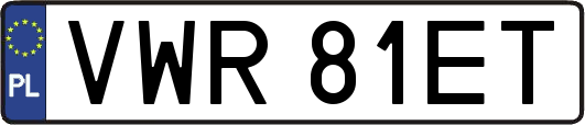 VWR81ET