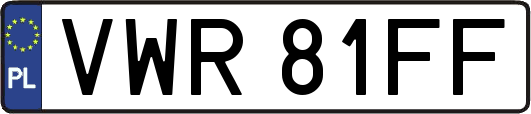 VWR81FF