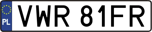 VWR81FR