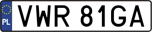 VWR81GA