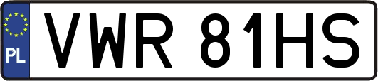 VWR81HS
