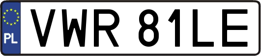 VWR81LE