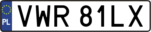VWR81LX