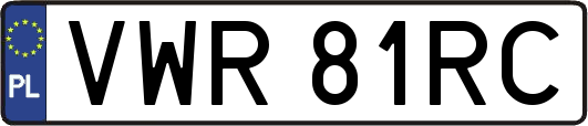 VWR81RC