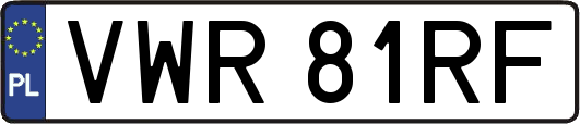 VWR81RF