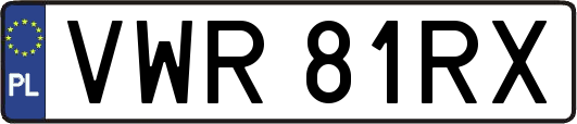 VWR81RX
