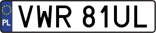 VWR81UL
