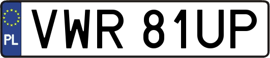 VWR81UP