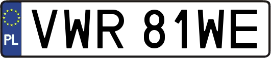 VWR81WE