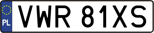 VWR81XS
