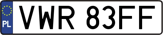 VWR83FF