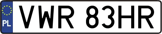 VWR83HR