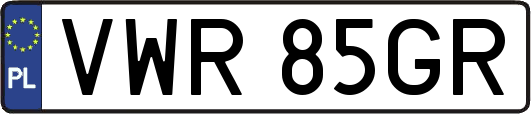 VWR85GR