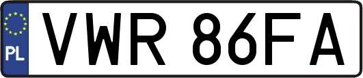 VWR86FA