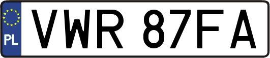 VWR87FA
